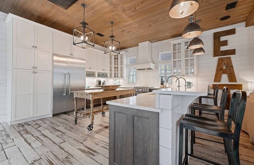 Forest District House | Pet-Friendly WaterColor House with Private Pool & Golf Cart