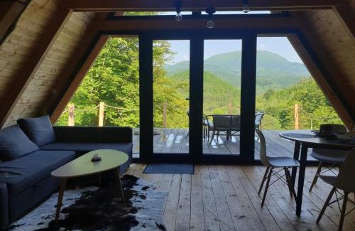 Firiza Ski Chalet | Family-Friendly Waterfall A Frame in Beautiful Maramures