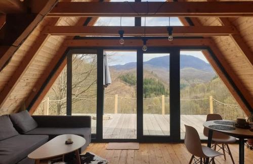 Firiza Ski Chalet | Family-Friendly Waterfall A Frame in Beautiful Maramures