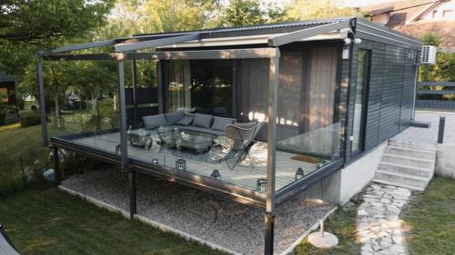 Bihac House | Eco-Friendly Waterfall Glamping Cabin with Ocean Views