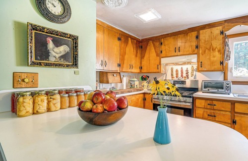 Newfield House | Waterfall Wonderland: Home w/Fire Pit in Newfield