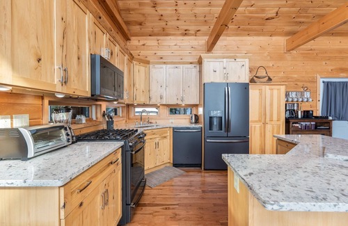 Northville Ski Chalet | Top-Rated Lakefront Getaway with Hot Tub & Private Dock