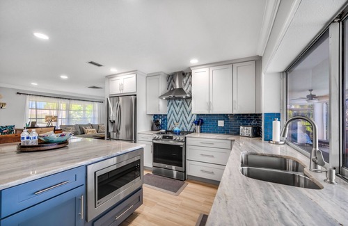 Bal Harbour House | Waterfront Retreat with Private Pool & Dock, Guest Rated 10/10