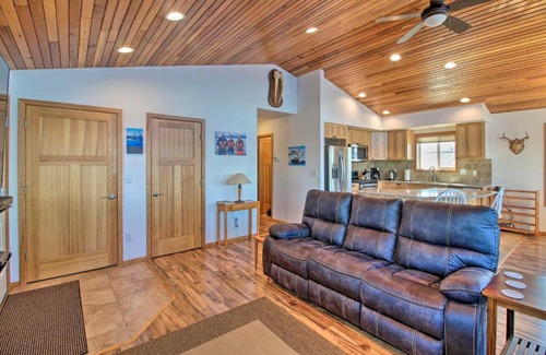 Craig Apartment | Waterside Retreat with Mountain Views, Steps to Town!