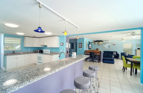 Little Torch Key House | Waterfront Beach House with Dock & Heated Pool!