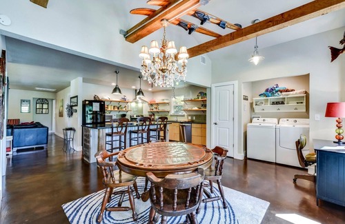 Marble Falls House | Scenic Waterfront Cabin on Lake LBJ with Panoramic Views