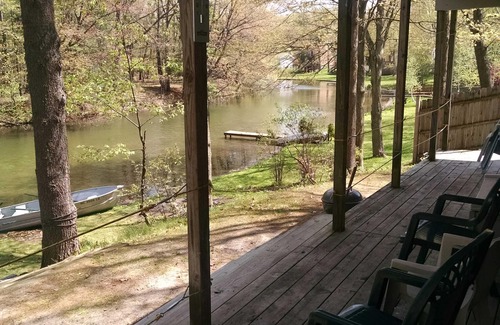 Mears Cottage | Scenic Waterfront Cabin: Canoeing to the Sand Dunes