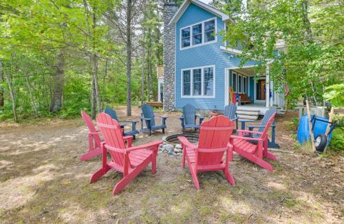 Cheboygan House | Idyllic Waterfront Home in Cheboygan with Private Beach