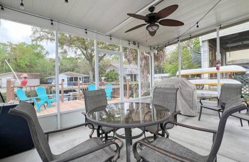 Weeki Wachee Gardens House | Oceanfront Retreat with Kayaks, BBQ & Beach Gear Awaits