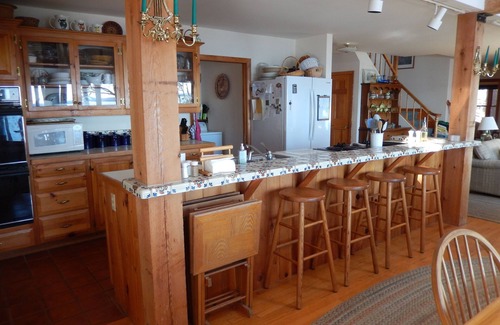 Sebago House | Serene Waterfront Retreat with Private Beach & Scenic Views