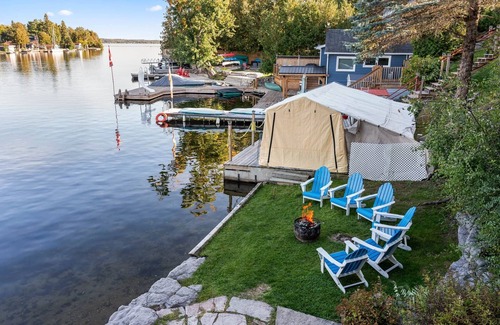 Fenelon Falls House | Idyllic Kawartha Waterfront Home with 2 Bedrooms & Boathouse