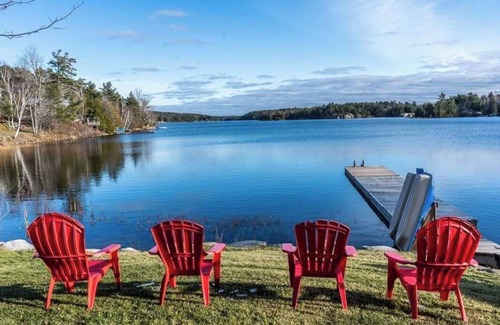 Alban Cottage | Waterfront Cottage with HotTub! Next to OFSC trails