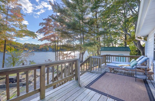 Ponds of Plymouth Cottage | Idyllic Waterfront Cottage with Ocean and Forest Views
