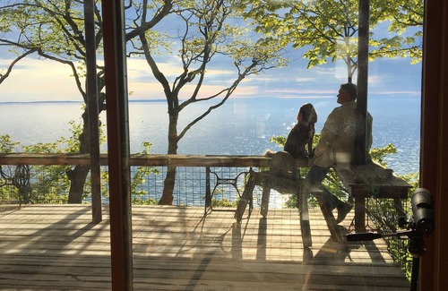 Northport Cottage | Private Waterfront Cottage with Scenic Lake Michigan Views