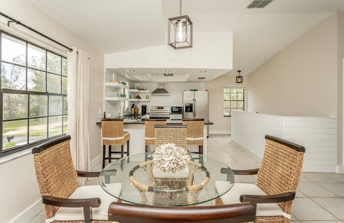 Crystal River House | Idyllic Waterfront Home in Crystal River with Private Dock