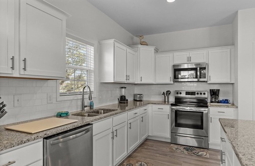 Cedar Point House | Waterfront Escape: 4BR Home with Boat Lift & Pet-Friendly