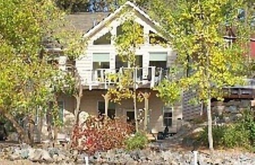 Lakeside House | Idyllic Waterfront Home on Flathead Lake with Dock & Decks