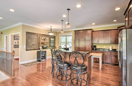 Lake Secession House | Idyllic Waterfront Getaway with Game Room & Fire Pit