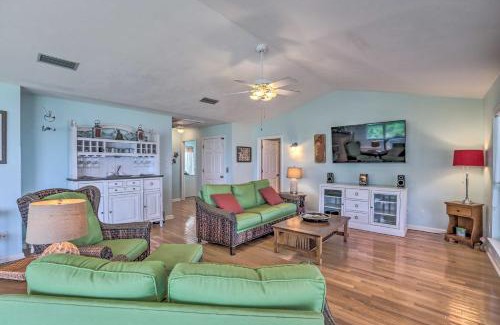 Carrabelle House | Pet-Friendly Waterfront Getaway with Boat Dock & Guest-Rated 9.5