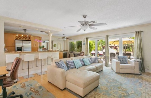 Pompano Isles House | Waterfront Home with Heated Pool, Hot Tub & Ocean Views