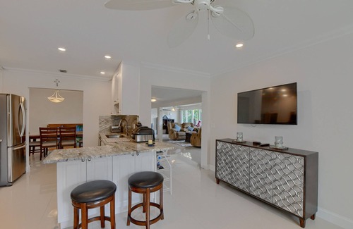 Delray Beach House | Top-Rated Gulf Stream Waterfront Home with Kayaks & Pool