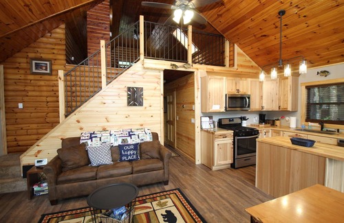 Elcho Cabin | Beautiful Waterfront Home with Pool & Lake Views