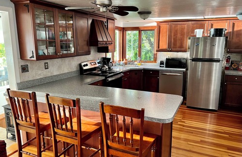 Ponds of Plymouth House | Waterfront Retreat with Lake Views and Pool Near Cape Cod