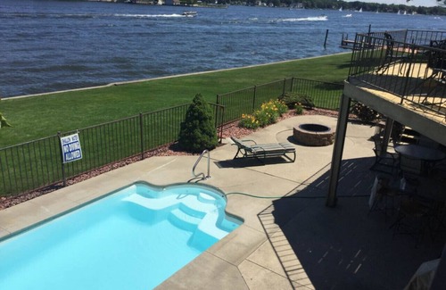 Spring Lake House | Waterfront Retreat with Pool, Hot Tub & Dock Access