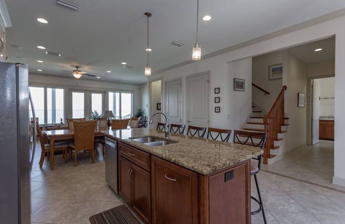 Villa Primera House | Waterfront Retreat with Heated Pool & Steps to Dining