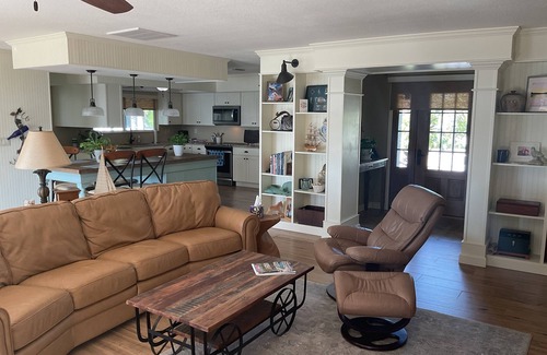 Edgewater House | Waterfront home for rent. Two bed two bath completely remodeled. 50 ft dock incl