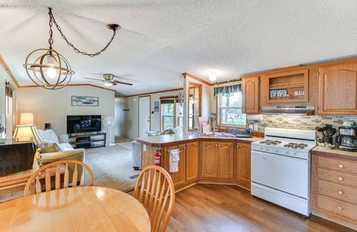 Gladwin House | Waterfront Home w/Boat Slips in Northern Michigan