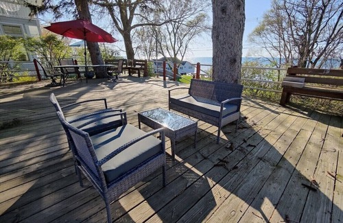 Michiana House | Waterfront Retreat with Breathtaking Views & Pet Friendly
