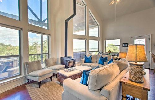 Granbury House | Charming Waterfront Home with Boat Dock on Lake Granbury