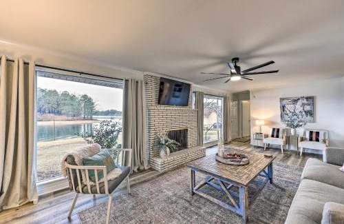 Lakeland House | Idyllic Waterfront Hot Springs Home with Family-Friendly Dock