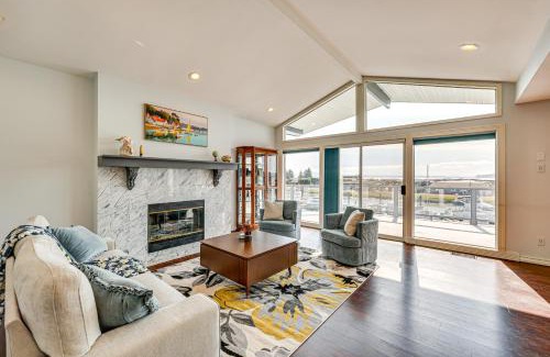 Oak Harbor House | Waterfront Home with Dock and Hot Tub in Oak Harbor!