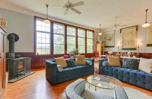 Ouaquaga House | Idyllic Afton Retreat: Deck, Firepit & Canoe Fun Await