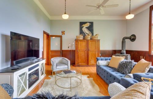 Ouaquaga House | Idyllic Afton Retreat: Deck, Firepit & Canoe Fun Await