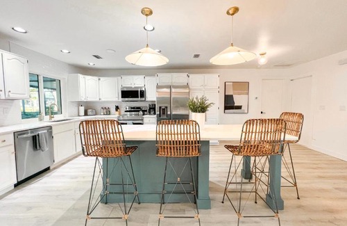 Iona House | Tranquil Waterfront Retreat with Pool near Sanibel Island