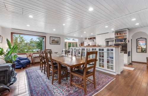 Seabeck House | Oceanfront Cottage with Private Beach, Kayaks & Pet Friendly