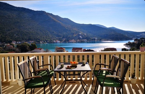 Zaton Apartment | Oceanfront Getaway: Waterfront Apartment LeMi with Pool