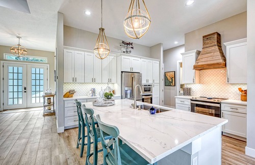 Port Charlotte House | Waterfront Key West Style Home with Private Heated Pool