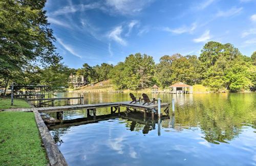 Dadeville House | Inviting Waterfront Lake Martin Home with Private Dock
