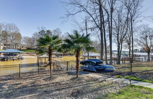 Terrell House | Relaxing Waterfront Lake Norman Retreat with Dock & Spa
