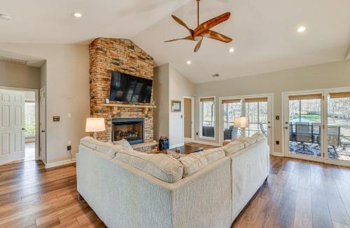 Terrell House | Relaxing Waterfront Lake Norman Retreat with Dock & Spa