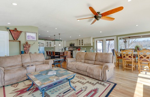 Roach House | Lakefront Retreat at Lake of the Ozarks with Private Dock