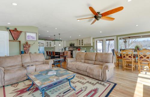 Roach House | Scenic Waterfront Home at Lake of the Ozarks with Dock