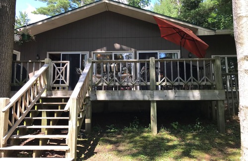 Lac du Flambeau House | Family-Friendly Lakefront Lodge with Pets Welcome & More!