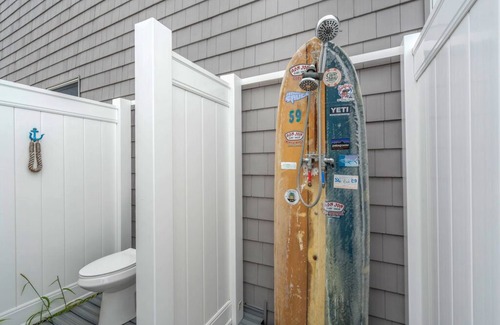 Bayville House | Waterfront Home with Heated Pool & Outdoor Shower Awaits
