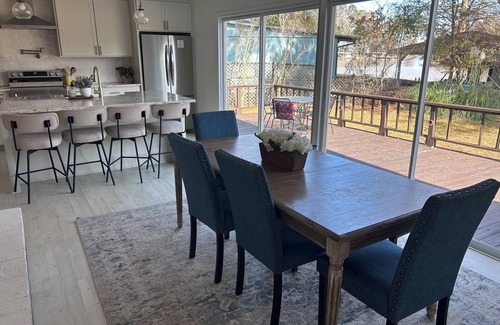 Flowood House | Modern 4BR Lake House with Dock & Fishing Pier Awaits You