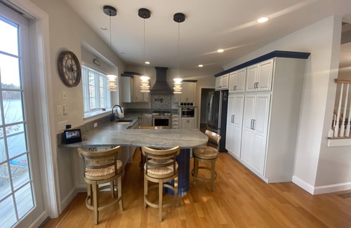 New Seabury House | Discover Waterfront New Seabury Home with Private Dock